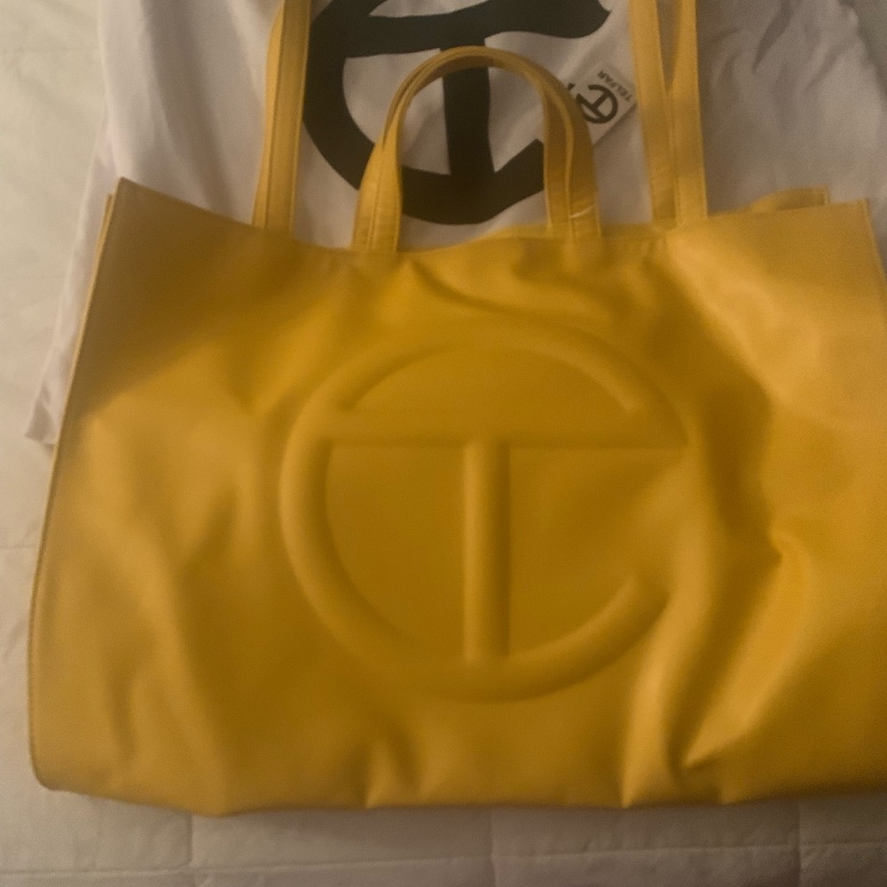 Brand new large Telfar tote bag.